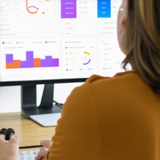 SEO expert reviewing Google My Business signal data