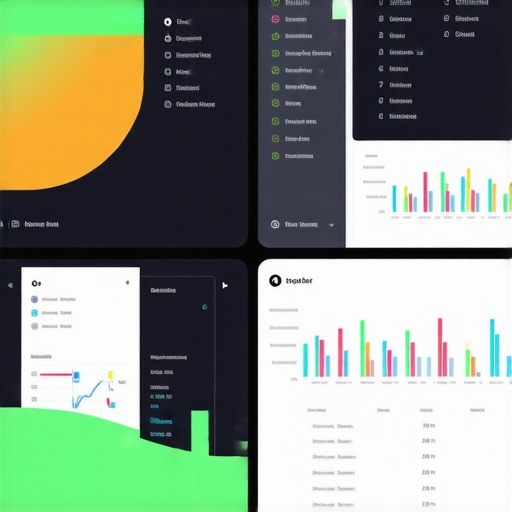 Dashboard with metrics and repair actions for GMB profile