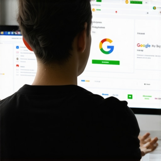 SEO specialist analyzing GMB profile signals for cleanup and optimization.