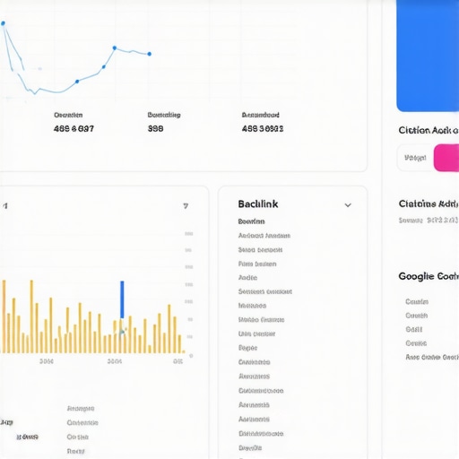 Screenshot of SEO dashboard showing citation, backlink, and technical issue monitoring tools.