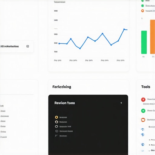 A technician monitoring GMB signals using advanced SEO tools on a computer screen.