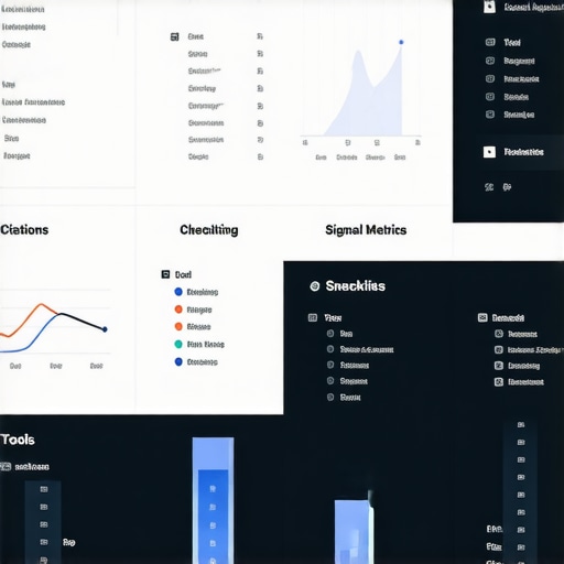 A screenshot of a local SEO dashboard displaying citation health and signal metrics.
