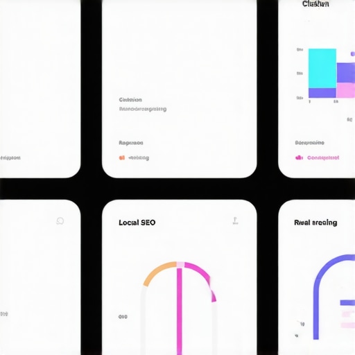 Local SEO Signal Monitoring Dashboard Screenshot of a local SEO signal monitoring dashboard with graphs and alerts.