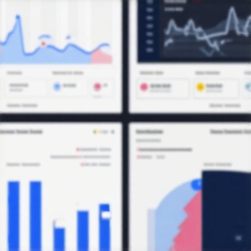 A digital dashboard with SEO and signal repair metrics for local business optimization
