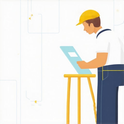 Technician fixing digital signals related to Google My Business