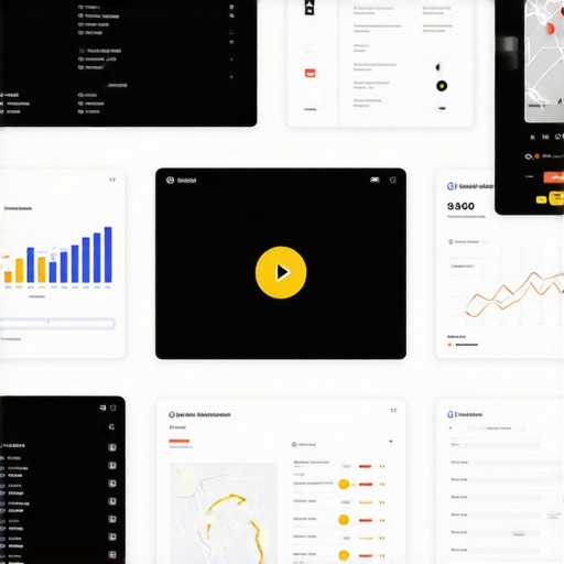 Screenshot of SEO software dashboards showing data analysis and signal monitoring