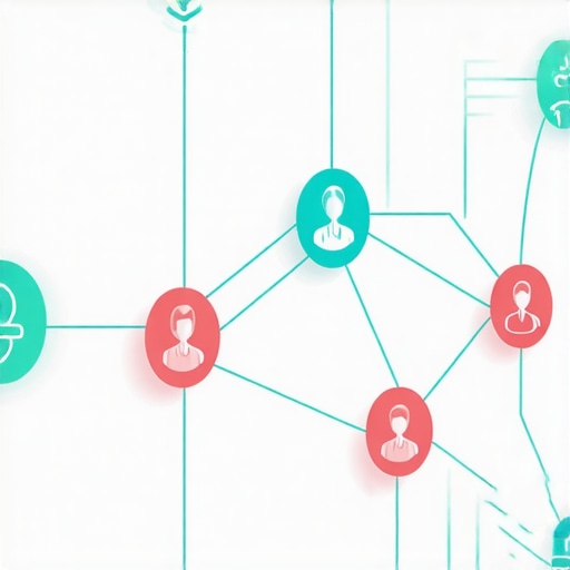 Illustration of interconnected signals and profiles undergoing detailed cleanup and optimization.