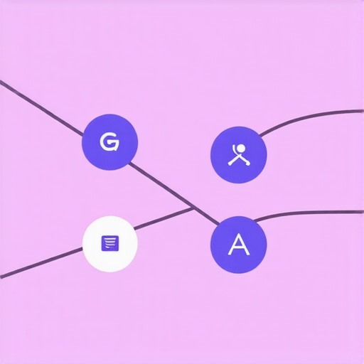 Flowchart illustrating steps for repairing broken API data links in Google My Business for local SEO