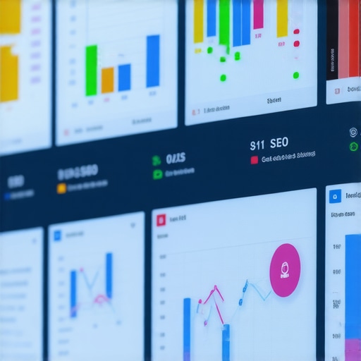 Screenshot of local SEO dashboard showing signal health and rankings