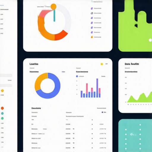 A person analyzing SEO metrics on a digital dashboard